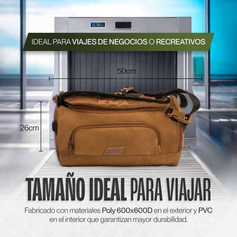 Foto 8 pulgar | Duffle Mochila Dry Outdoor Kma 30l Color Amarillo Versátil