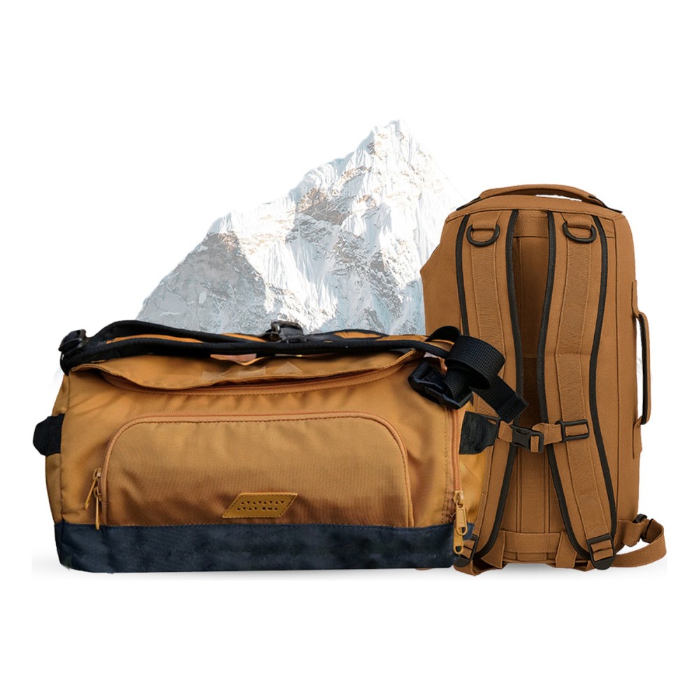 Foto 3 pulgar | Duffle Mochila Dry Outdoor Kma 30l Color Amarillo Versátil