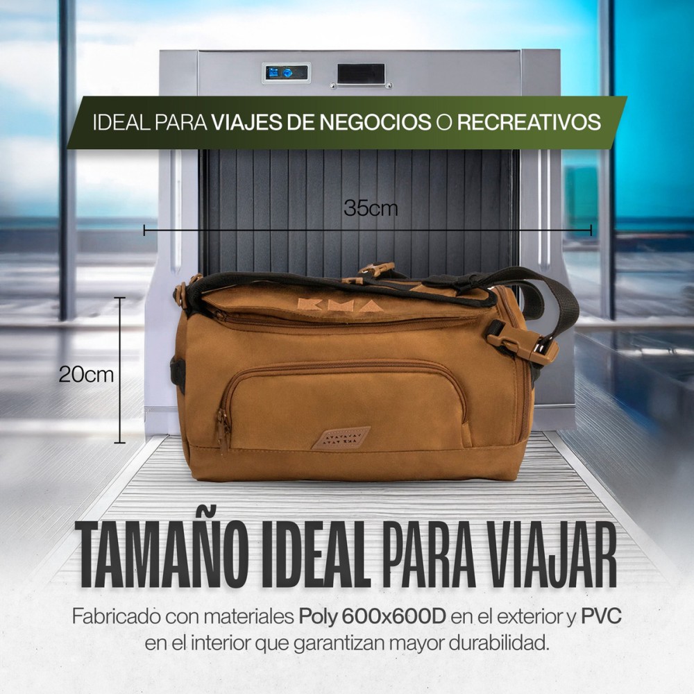 Foto 8 pulgar | Duffle Mochila Dry Outdoor Kma 15l Color Amarillo Versátil