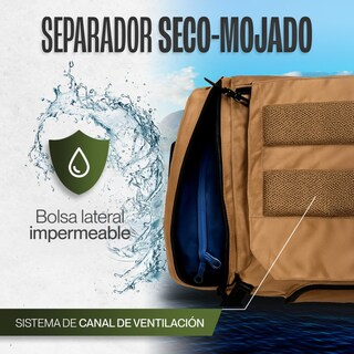 Foto 5 | Maleta Duffle Outdoor Kma 30l Color Amarillo Versátil