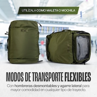 Foto 6 | Maleta Duffle Outdoor Kma 40l Color Verde Versátil