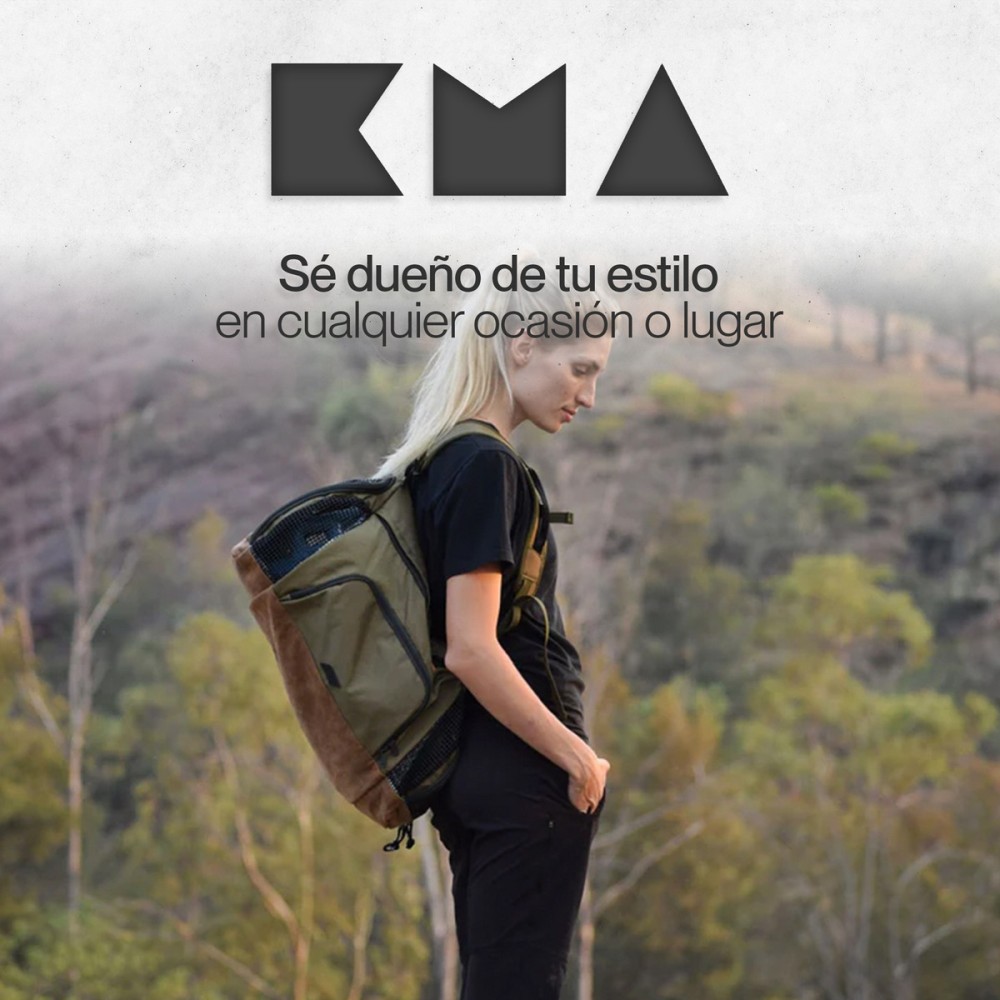 Foto 9 pulgar | Maleta Duffle Outdoor Kma 40l Color Verde Versátil
