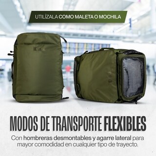 Foto 6 | Maleta Duffle Outdoor Kma 70l Color Verde Versátil
