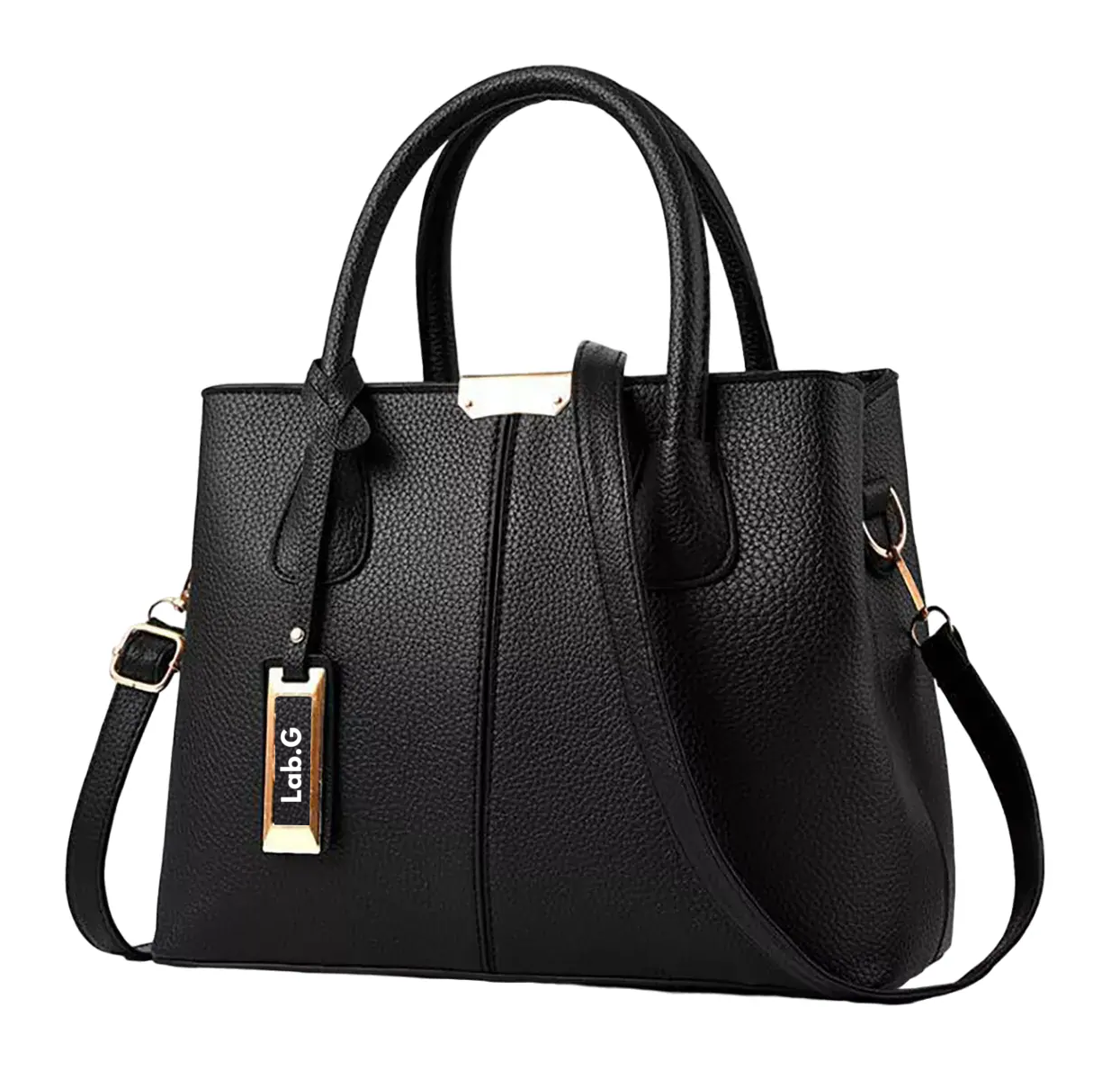 Bolso Para Laptop Impermeable Elegante Lab.g Mujer, Negro