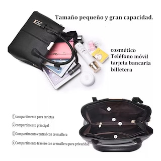 Foto 2 | Bolso Para Laptop Impermeable Elegante Lab.g Mujer, Negro