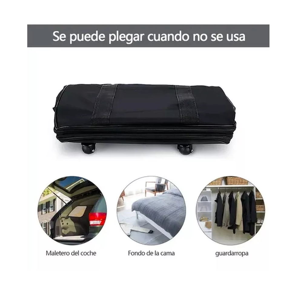 Foto 3 | Maleta Deportiva Con Ruedas, Belug Negro