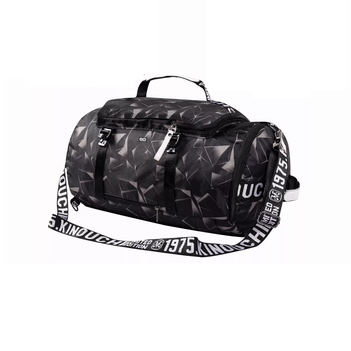 Maleta Deportiva Mochila Informal De Moda Viaje, Gimnasio Eo Safe Imports Esi-8062-1 Negro