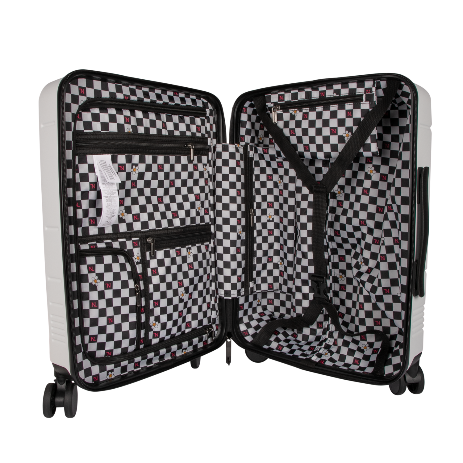 Foto 6 pulgar | Maleta Nicole Lee Carry-on 20'' Estampado Nails Polish