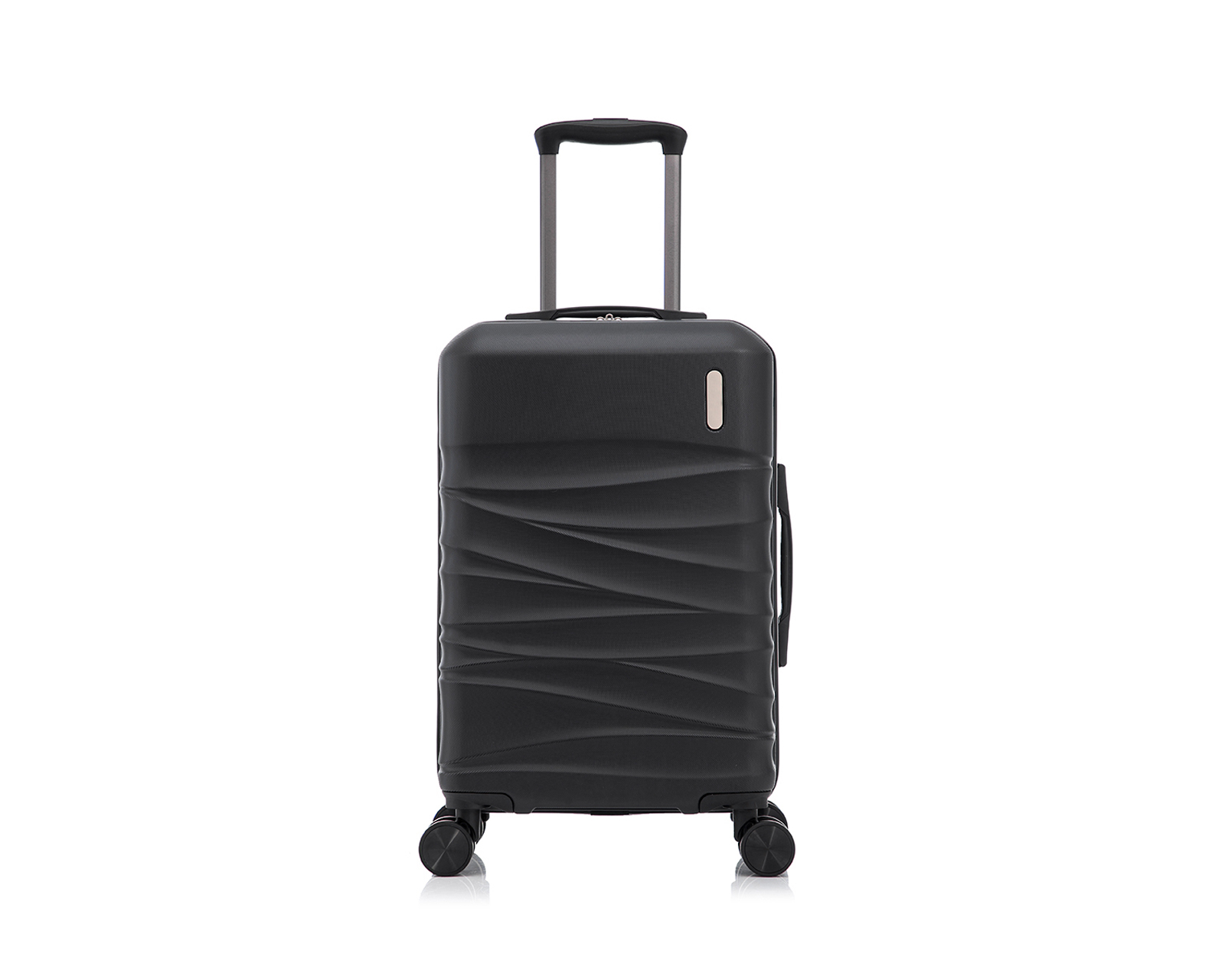 Maleta Con Ruedas Carry On Individual Basitex Azul Negra