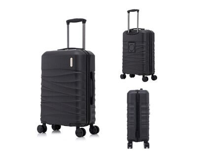 Foto 2 | Maleta Con Ruedas Carry On Individual Basitex Azul Negra