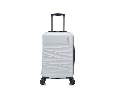 Foto 1 | Maleta Con Ruedas Carry On Individual Basitex Plateada