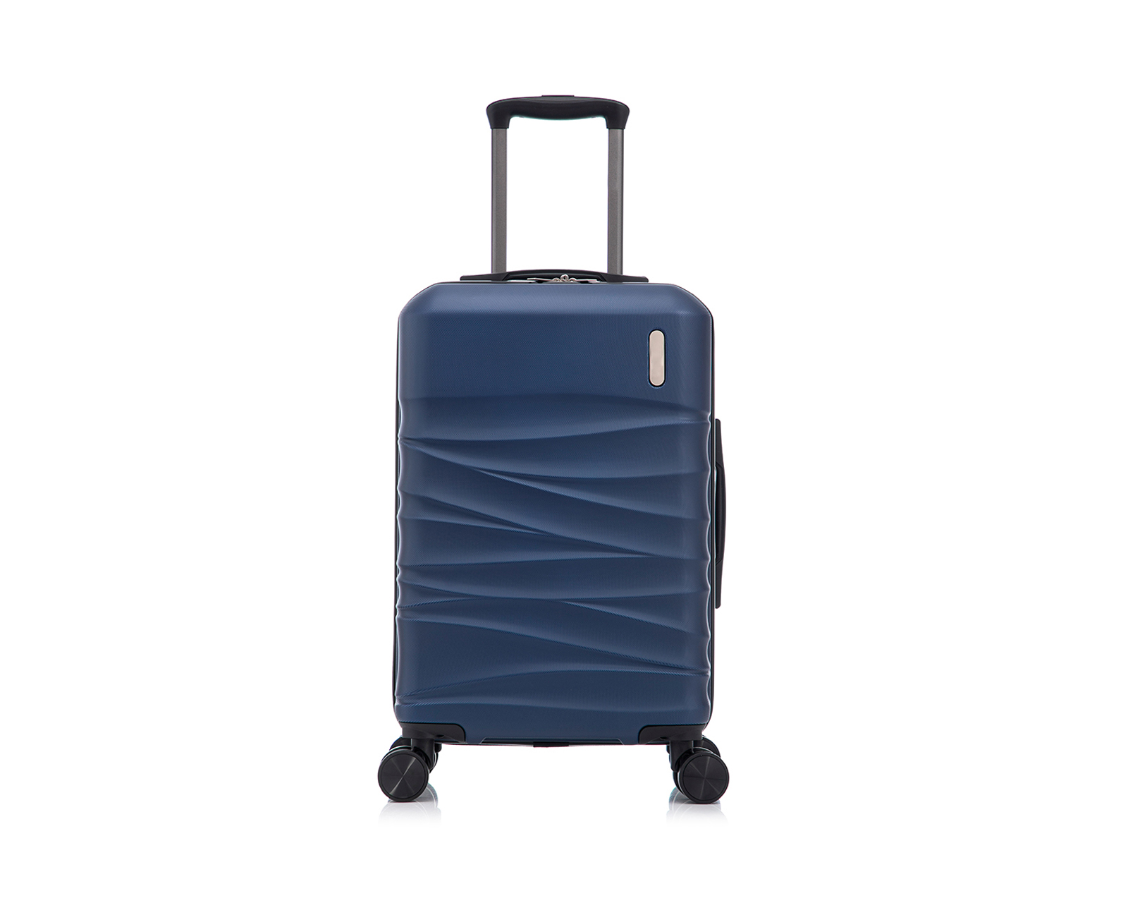 Maleta Con Ruedas Carry On Individual Basitex Azul Marino