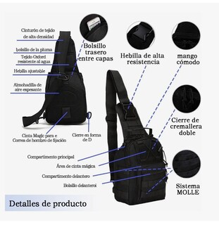 Foto 2 | Mochila Xtellar Táctica Multifunción