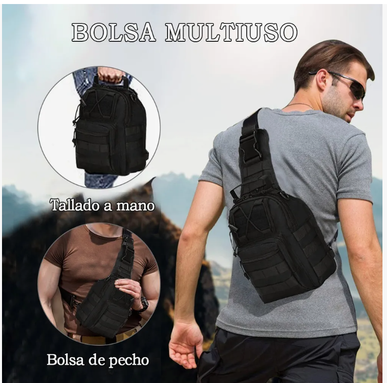 Foto 6 pulgar | Mochila Xtellar Táctica Multifunción
