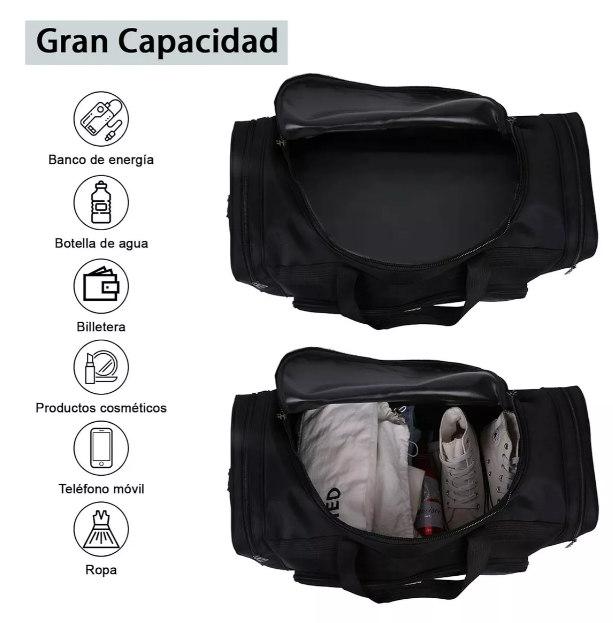 Foto 4 pulgar | Maleta Xtellar Gym Deportiva Bolsa Viaje Mochila Fitness