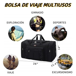 Foto 2 | Bolsa Xtellar De Viaje Portátil Duradera De Gran Capacidad 65cm
