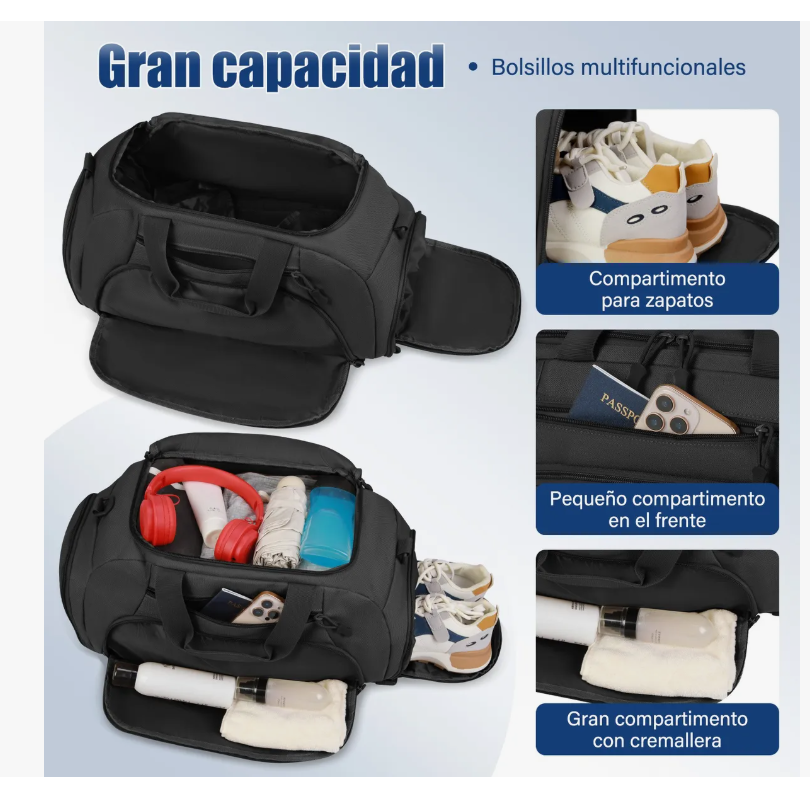 Foto 3 pulgar | Maleta Xtellar De Viaje Mochilas Deportivas Tácticas De 55l