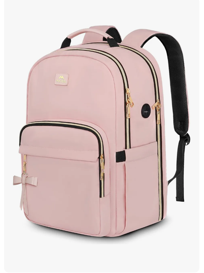 Foto 2 pulgar | Mochila Xtellar De Viaje Mujer, Mochila Para Laptop 17 Pulgadas, 35l Capacidad Resistente Al Agua Color Rosa