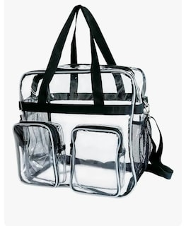 Foto 1 | Bolsa Xtellar Maquillaje Cosmetiquera Maleta Transparente De Viaje Color Negro Y Transparente