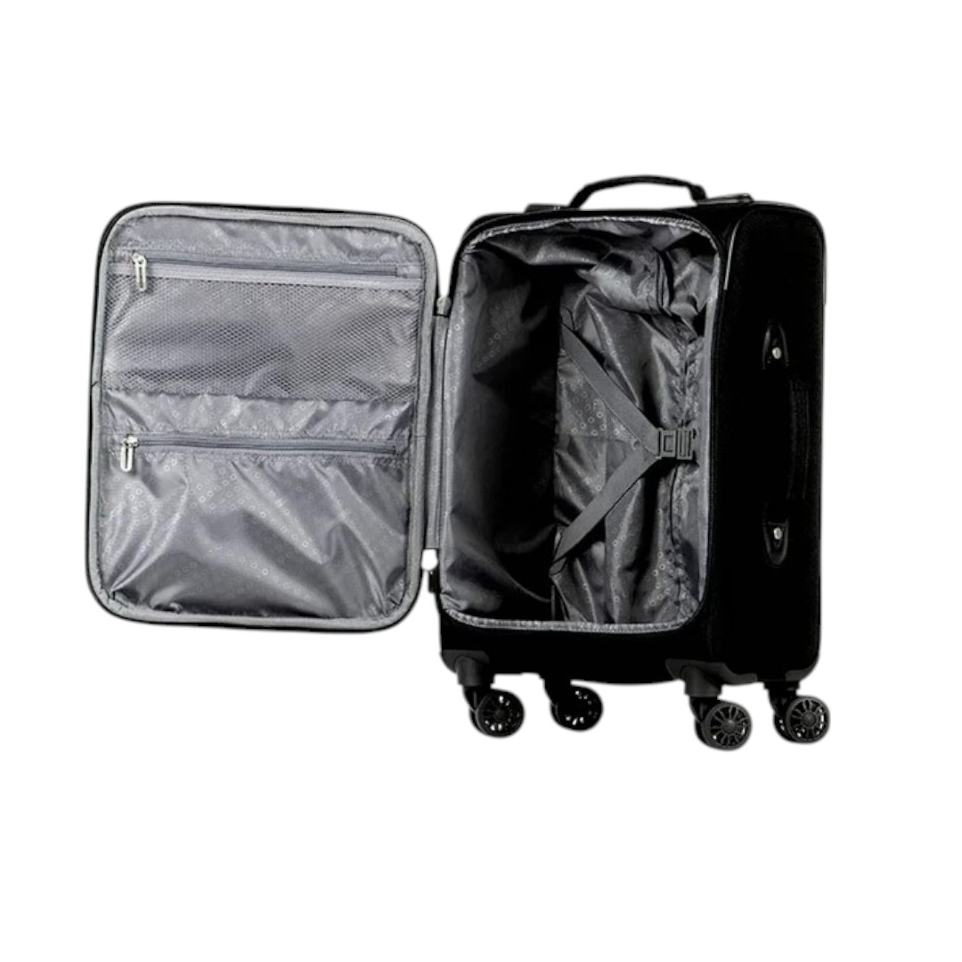 Foto 5 pulgar | Maleta De Mano American Tourister Meridian Cabina Carry On Negro Chico 10 Kg