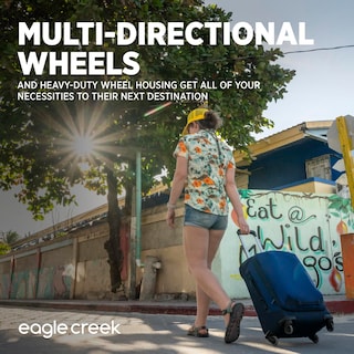 Foto 2 | Equipaje Eagle Creek Expanse, 4 Ruedas, 56 Cm, Azul Piloto - Venta Internacional.