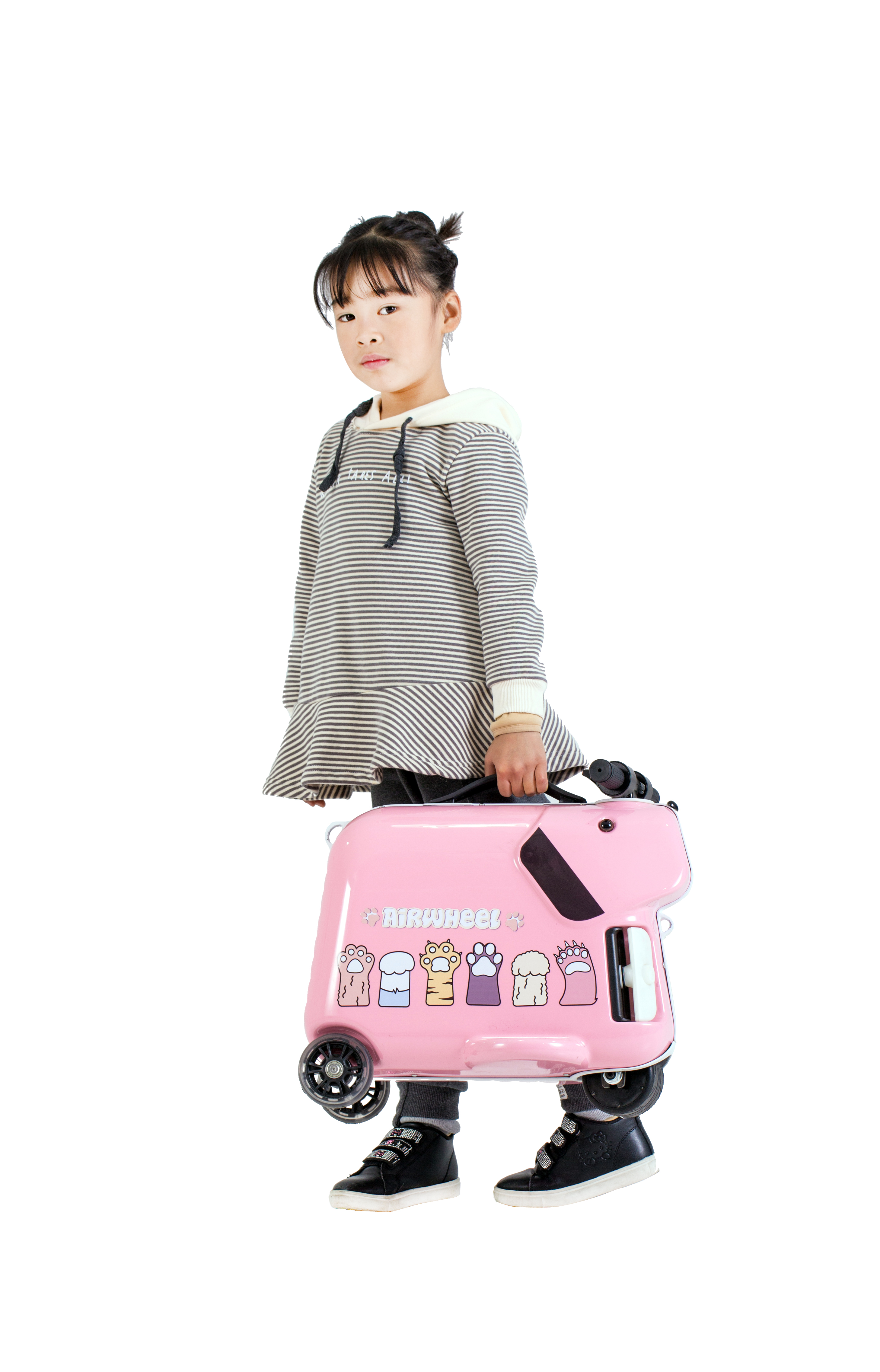 Foto 5 pulgar | Maleta Inteligenteairwheel Kids Rosa