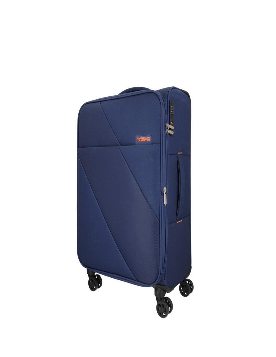 Foto 3 pulgar | Maleta American Tourister Sun Break Maleta M Tsa Exp Navy