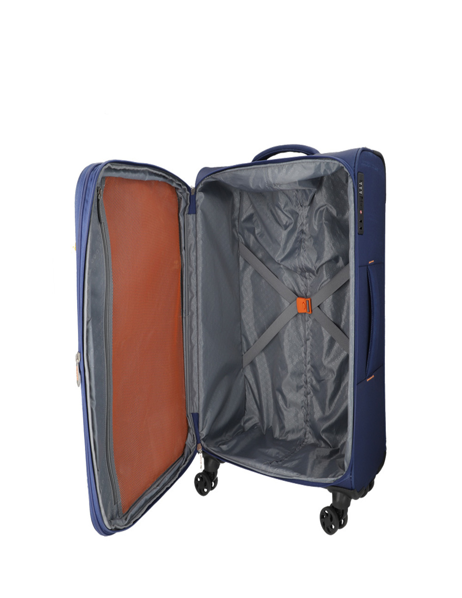 Foto 7 pulgar | Maleta American Tourister Sun Break Maleta M Tsa Exp Navy