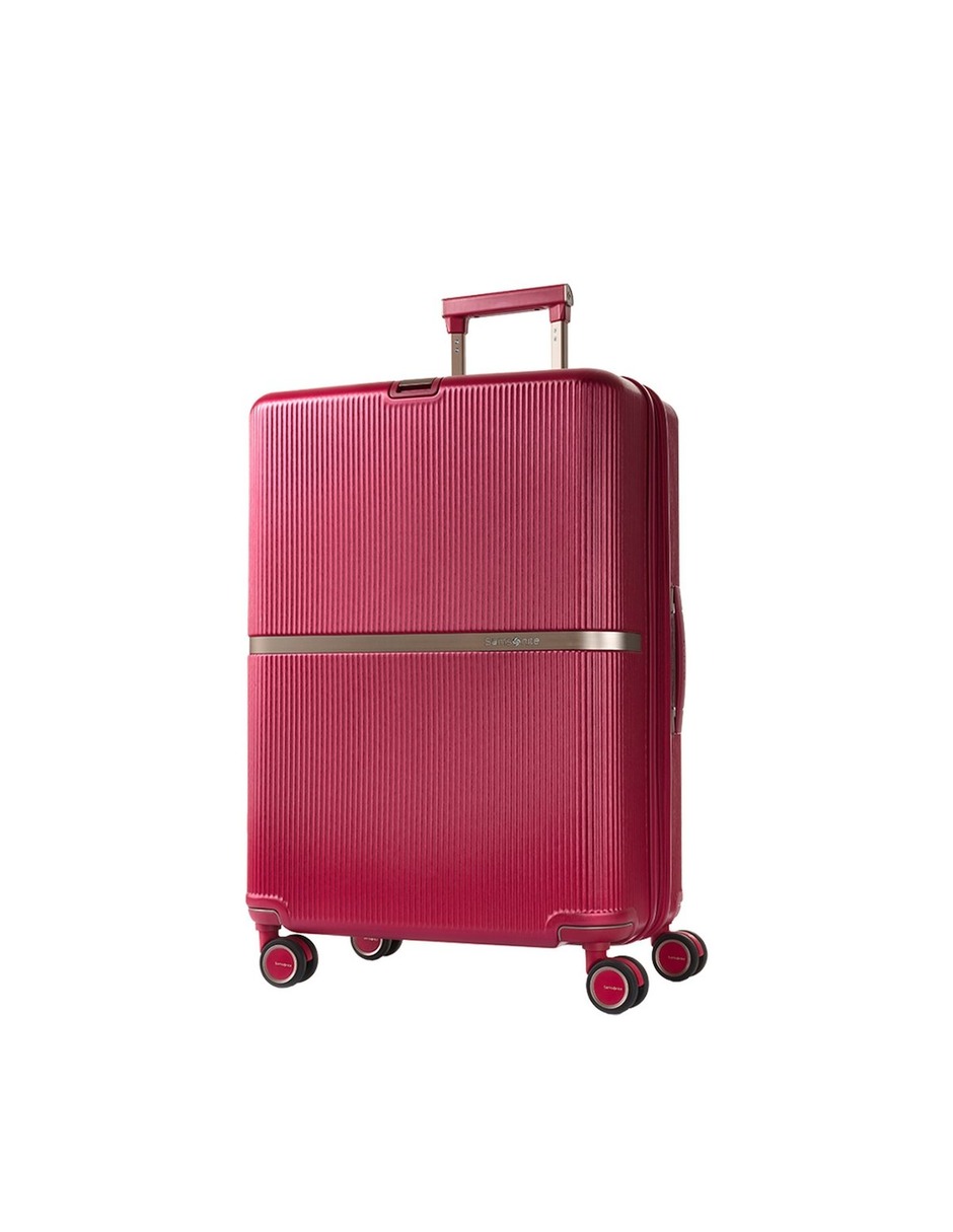 Foto 3 pulgar | Maleta Samsonite Minter Red M