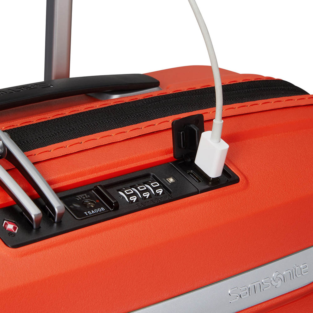 Foto 7 | Maleta Samsonite Upscape  55 20 Exp Tangerine Orange
