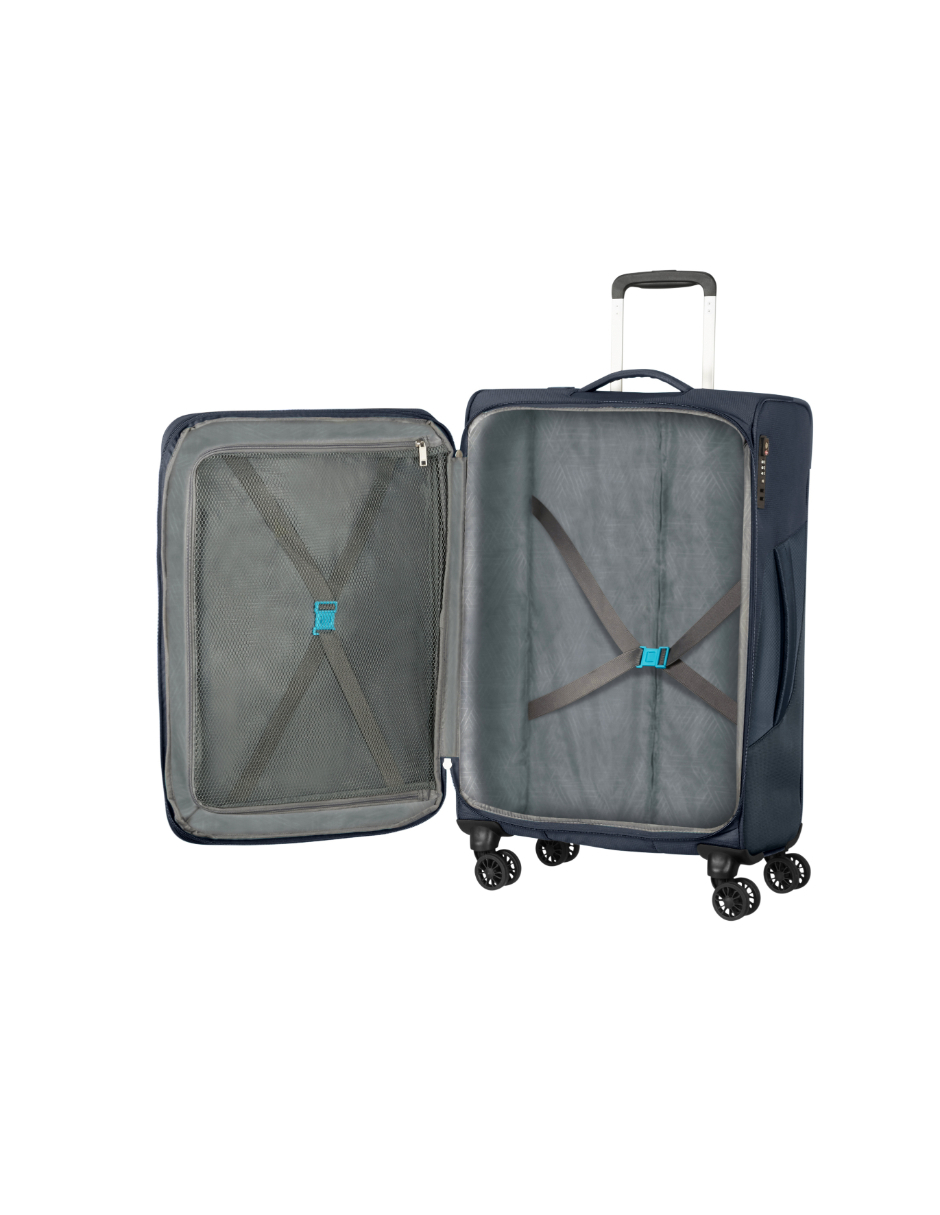Foto 3 pulgar | Maleta American Tourister Summerfunk  67 24 Exp Tsa Navy