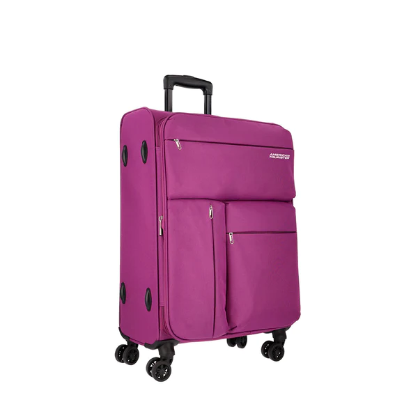 Foto 3 pulgar | Maleta American Tourister New Rio 2at  66cm Tsa Pink