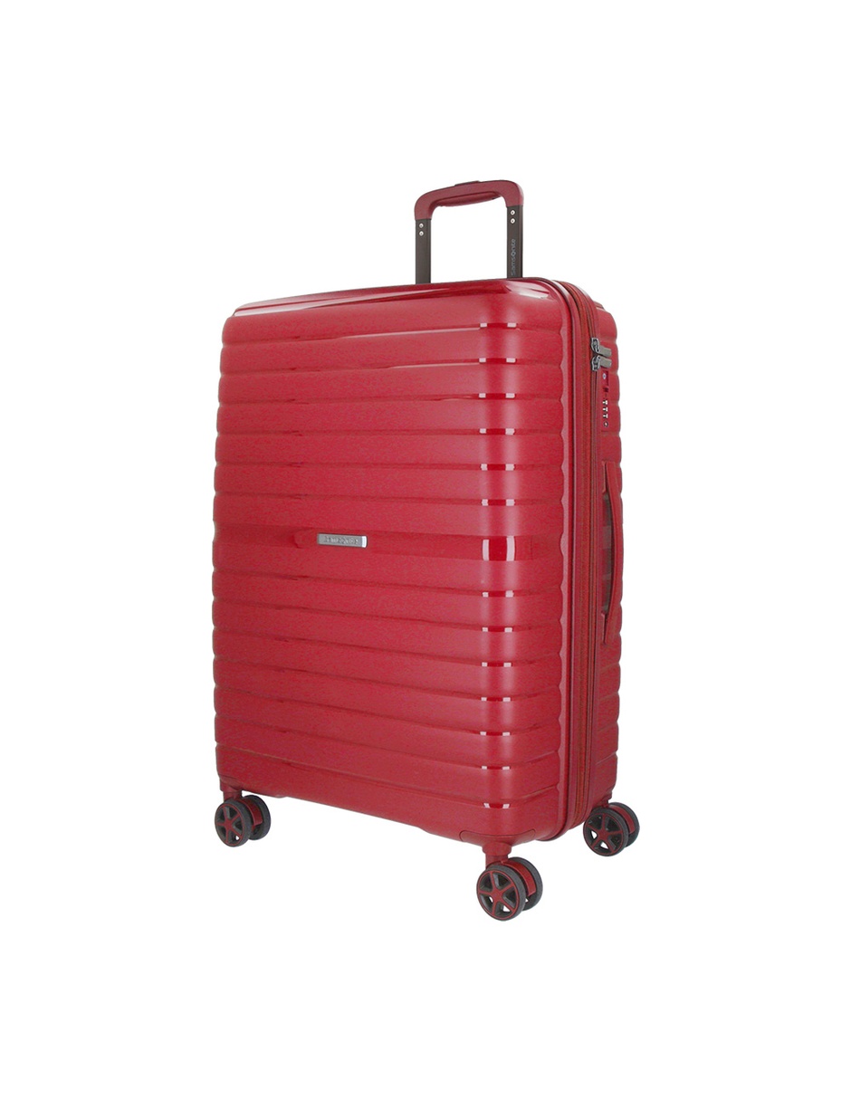 Foto 3 pulgar | Maleta Samsonite Horizons Raspberry Red L