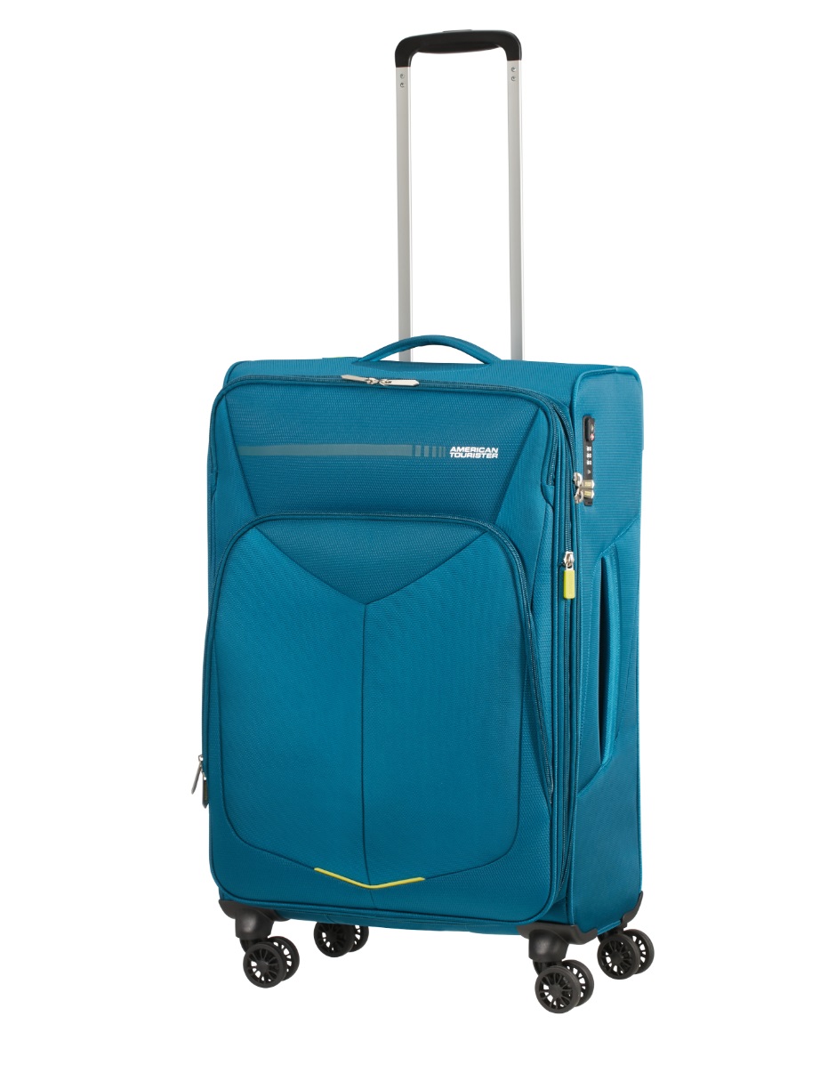 Foto 2 pulgar | Maleta American Tourister Summerfunk  67 24 Exp Tsa Teal