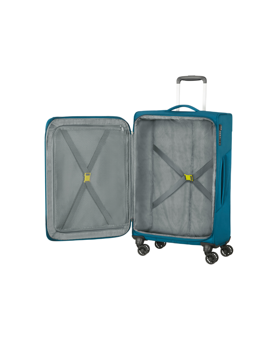 Foto 3 pulgar | Maleta American Tourister Summerfunk  67 24 Exp Tsa Teal