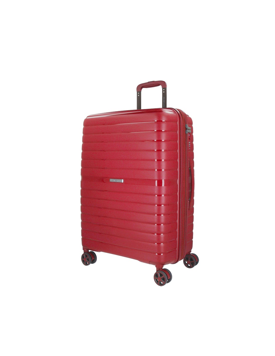 Foto 3 pulgar | Maleta Samsonite Horizons Raspberry Red M