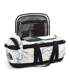 Foto 4 | Bolsa De Viaje The North Face Base Camp Duffel M 71l Blanco/negro - Venta Internacional.