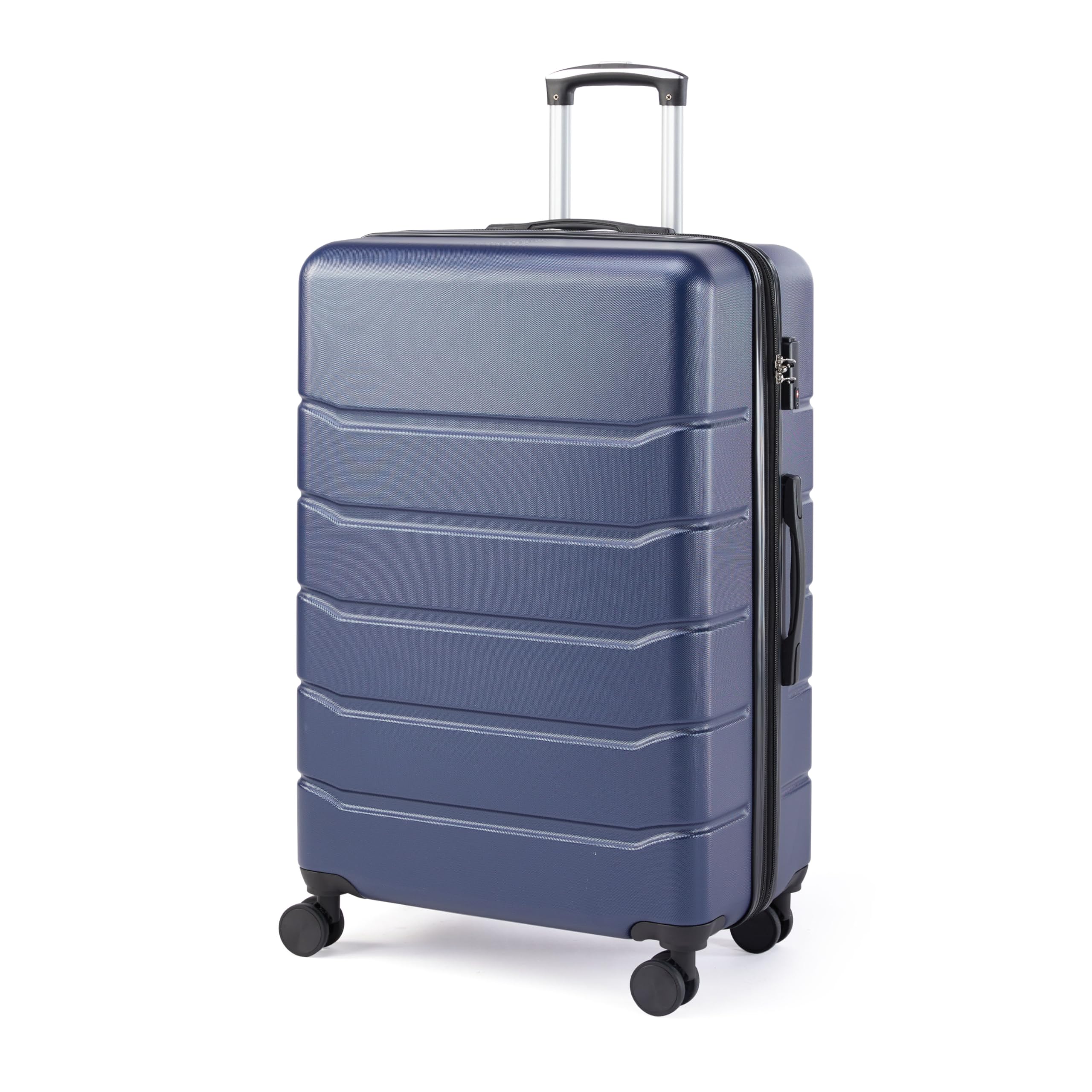 Foto 2 pulgar | Bolso De Mano Rígido Luggage Simple Deluxe De 24 Pulgadas, Azul Con Tsa - Venta Internacional.