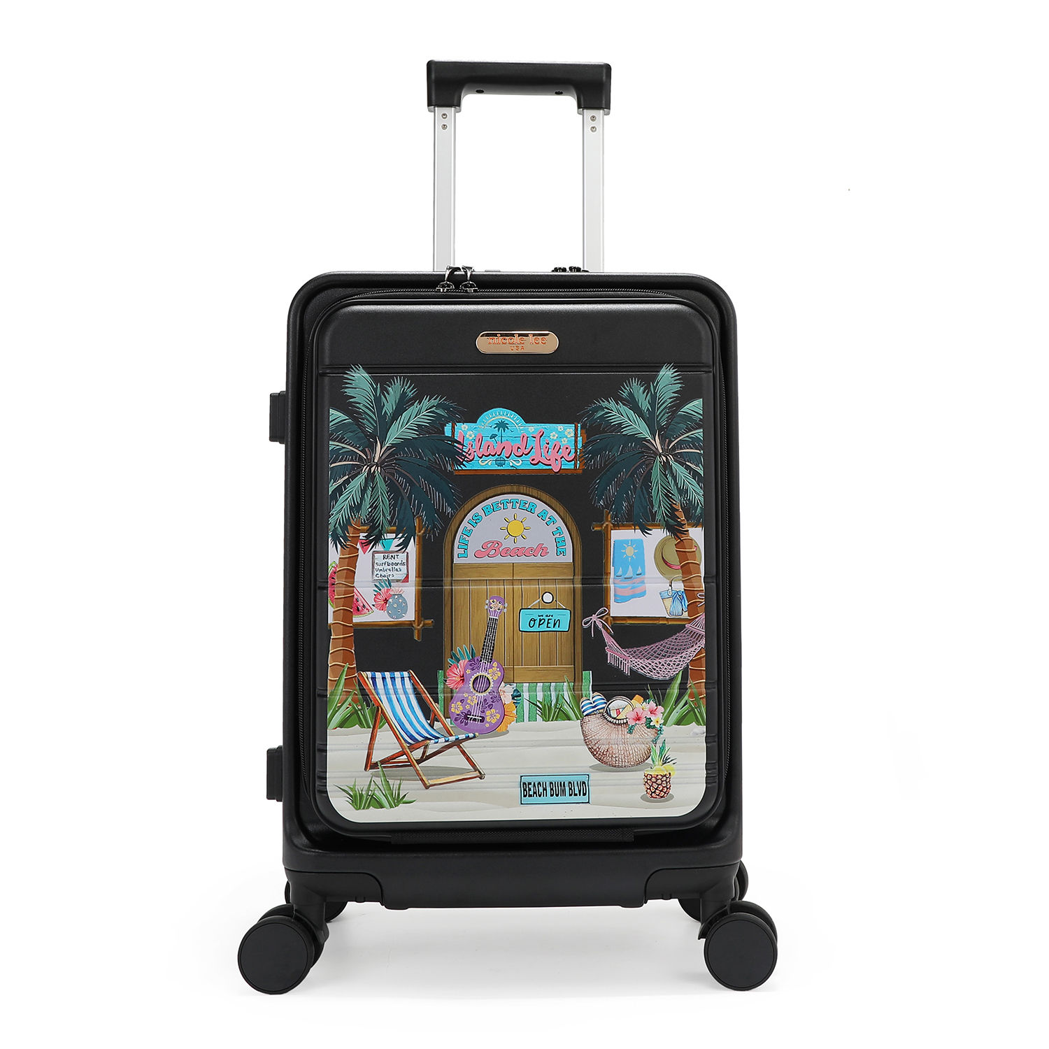 Foto 1 | Maleta Nicole Lee Carry-on 20'' Estampado Sund & Sand