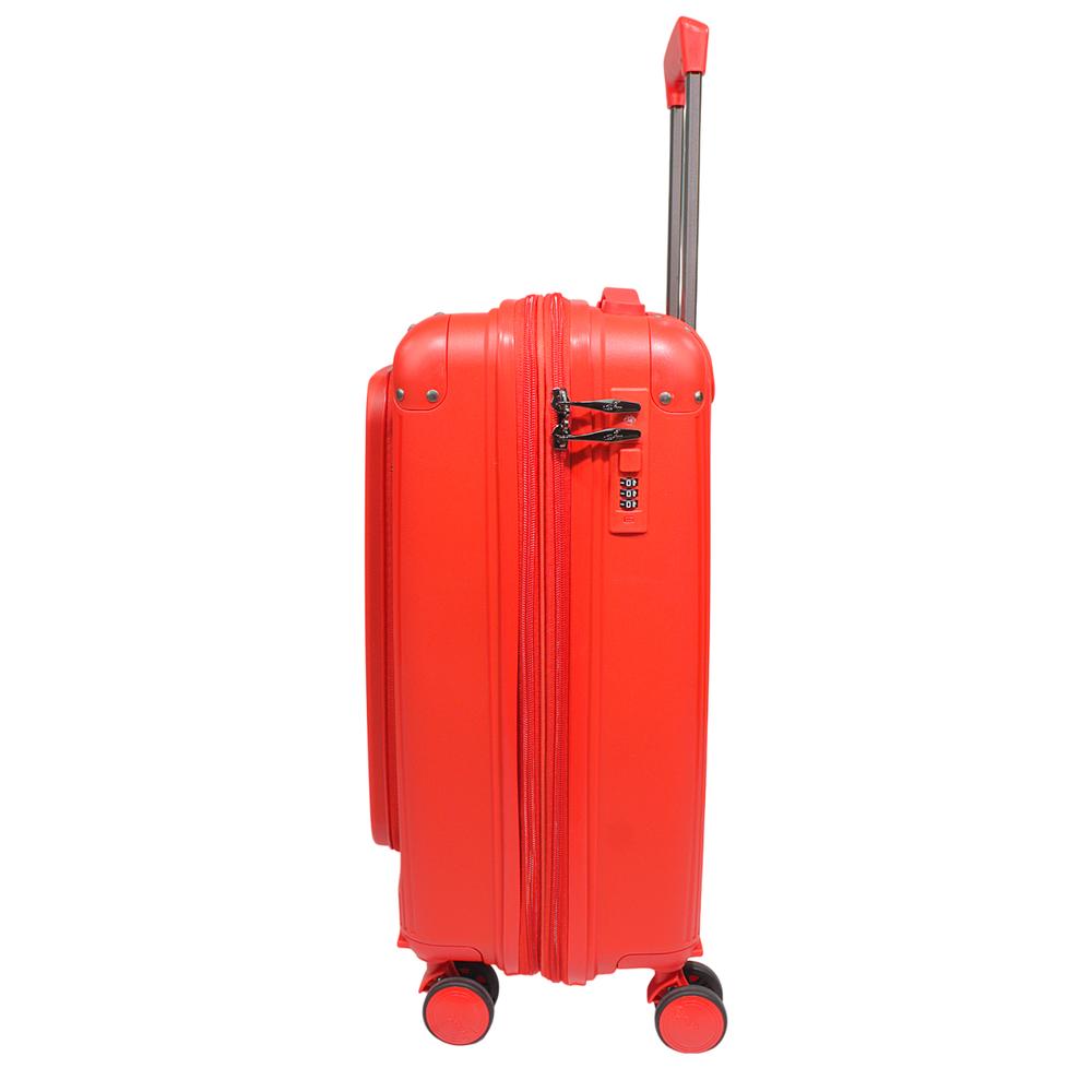 Foto 4 | Maleta De Cabina C/portalaptop Jon Z12 20'' Rojo Multicolor