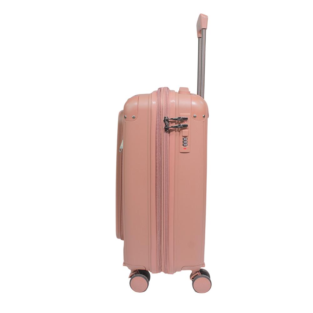 Foto 4 | Maleta De Cabina C/portalaptop Jon Z12 20'' Rosa Rosa