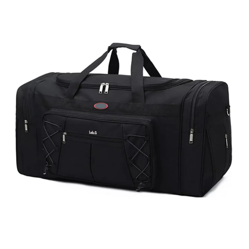 Foto 1 | Bolsa De Viaje Portátil Duradera De Gran Capacidad 65cm Lab.g, Negro Y Blanco