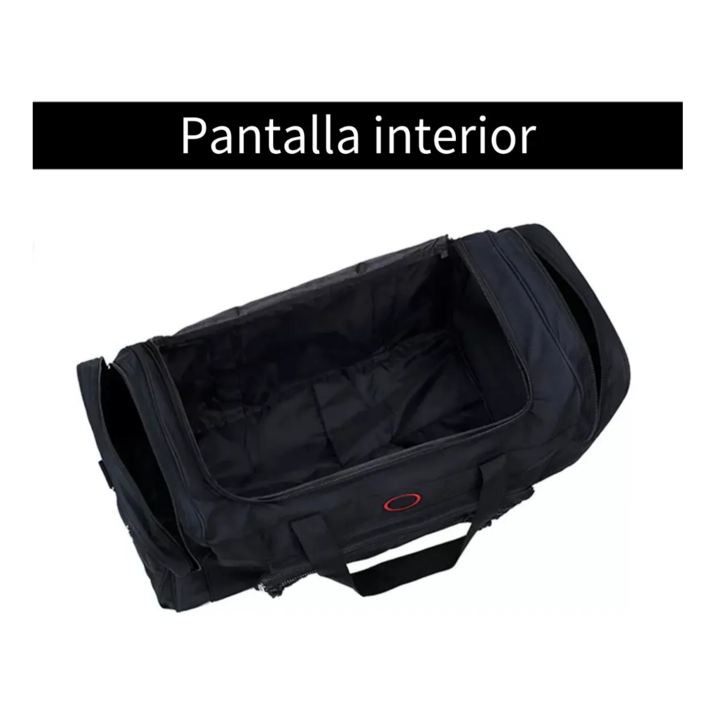 Foto 3 | Bolsa De Viaje Portátil Duradera De Gran Capacidad 65cm Lab.g, Negro Y Blanco