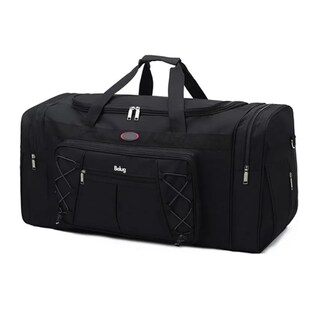 Foto 1 | Bolsa De Viaje Portátil Duradera De Gran Capacidad 65cm Belug, Negro Y Blanco