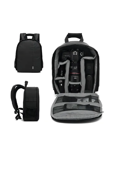 Foto 2 pulgar | Mochila Xtellar Para Camara Profesional Estuche Impermeable Cámara Color Gris