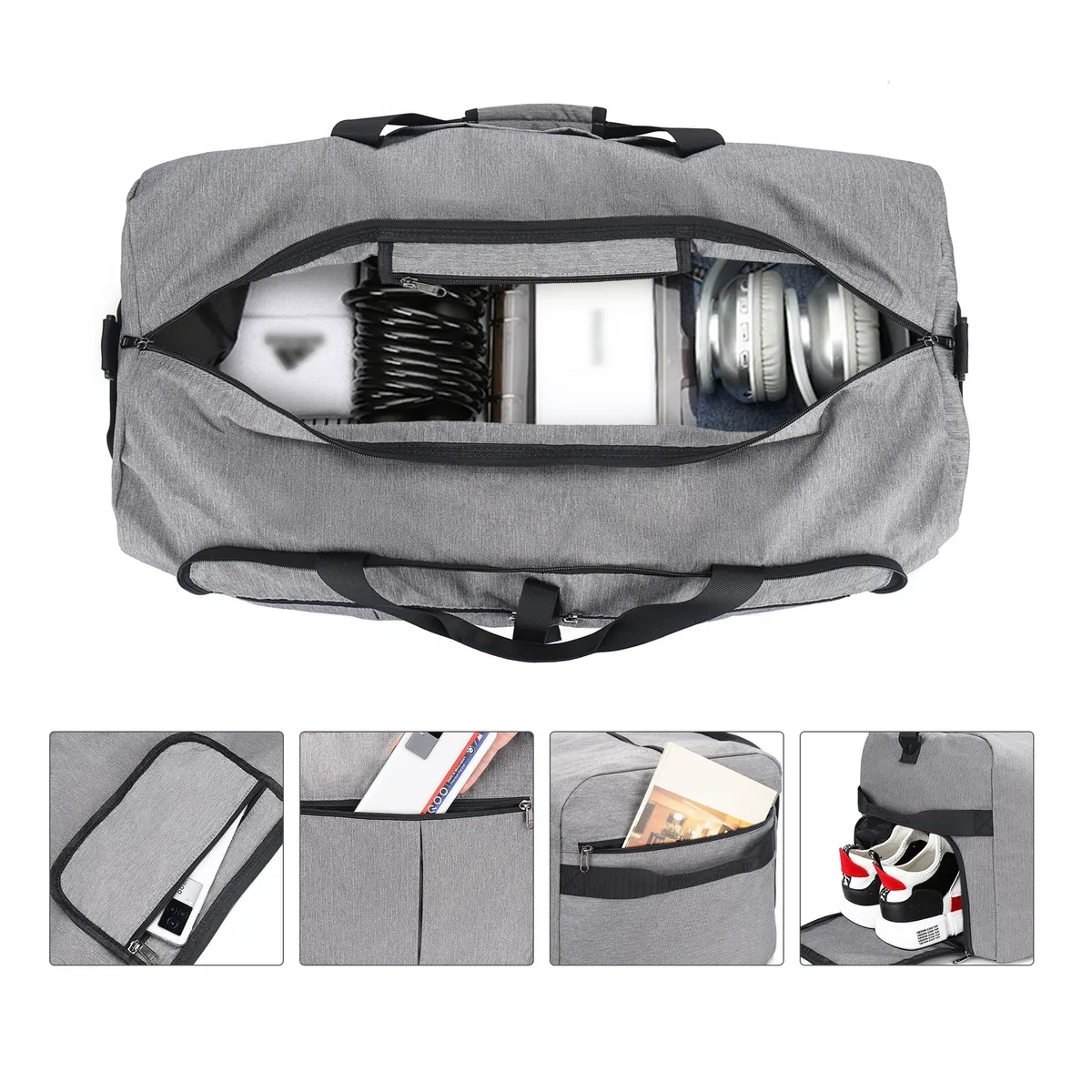 Foto 2 | Maleta De Viaje De Mano 65l Eo Safe Imports Esi-19438 Gris