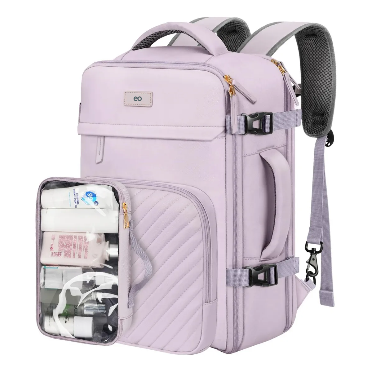 Foto 3 pulgar | Mochilas De Viaje Eo Safe Imports Esi-19436 Purpura