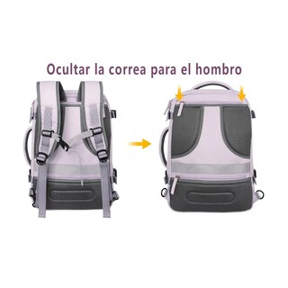 Foto 4 | Mochilas De Viaje Eo Safe Imports Esi-19436 Purpura