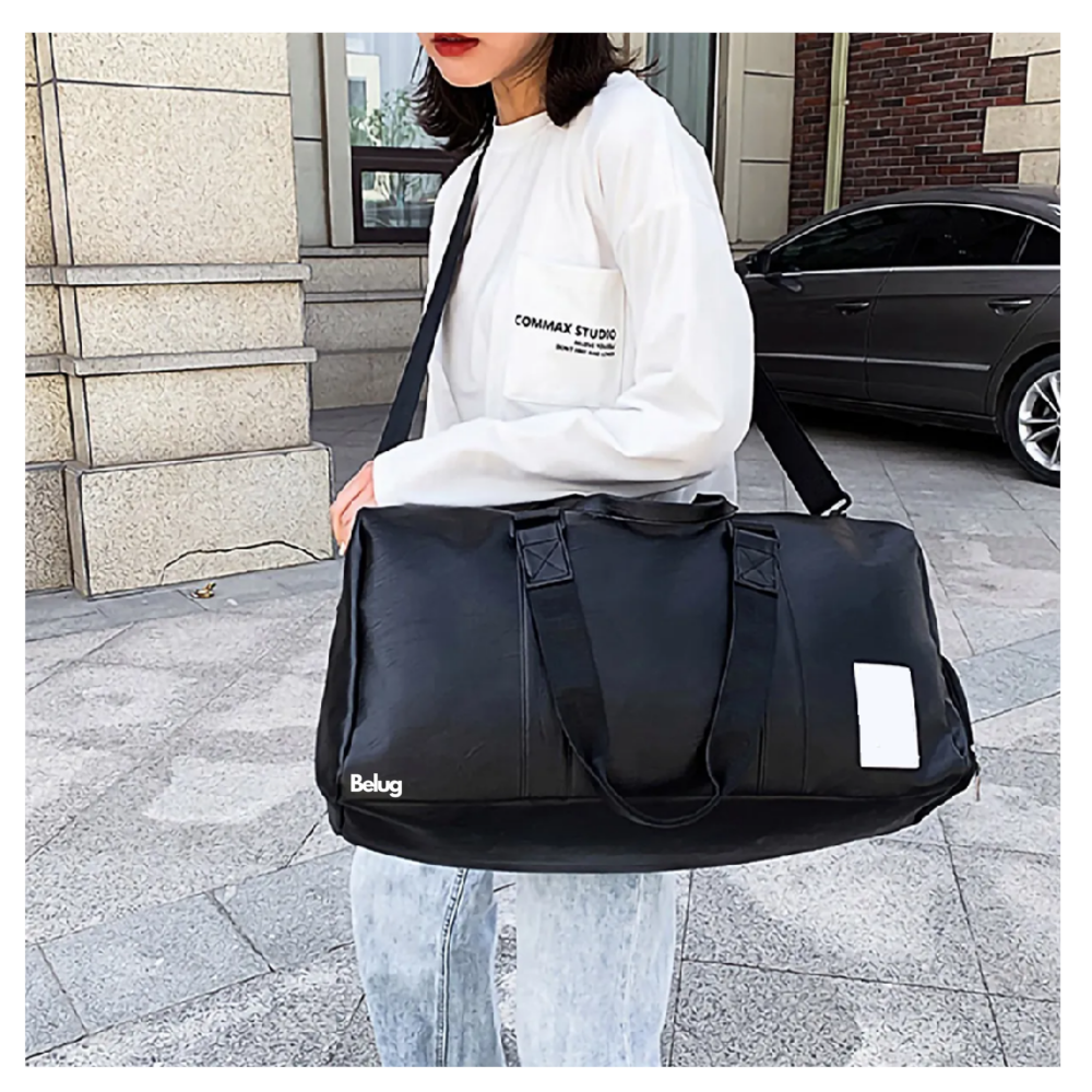 Foto 5 pulgar | Maleta Deportiva Bolsa Gym De Viaje Mochila Belug,  Negro
