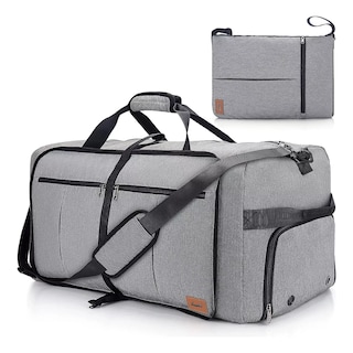 Foto 2 | Maletas Viaje Bolsa Equipaje De Grande 65 Litros Lab.g Gris